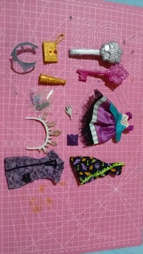 Lote monster high acessórios