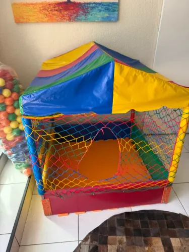 Piscina de Bolinha + 500 bolinhas