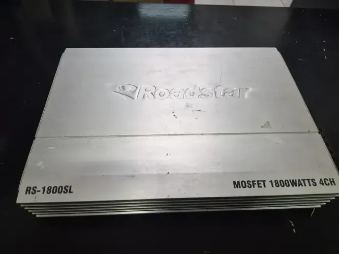 Amplificador Mosfet Rs-1800sl 4 Canais (Usado)