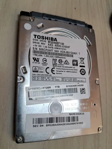 HD Toshiba 1 tera