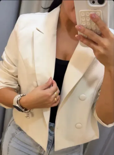 Blazer Branco Alfaitaria Premium
