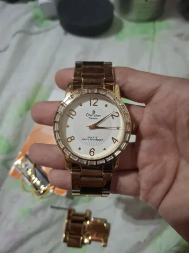 Relógio  champion original dourado