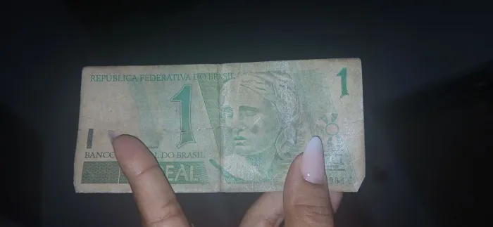 Cédula antiga para colecionadores 