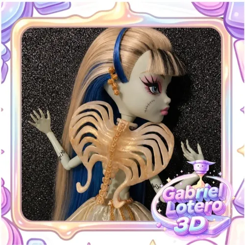 Asas para a boneca Monster High Cupido Básica - impressão 3D