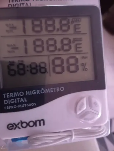 Termo higrômetro digital exbom