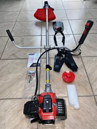 Roçadeira a Gasolina 52cc Motor 2HP Completa com Acessórios - Toyama (Novo)
