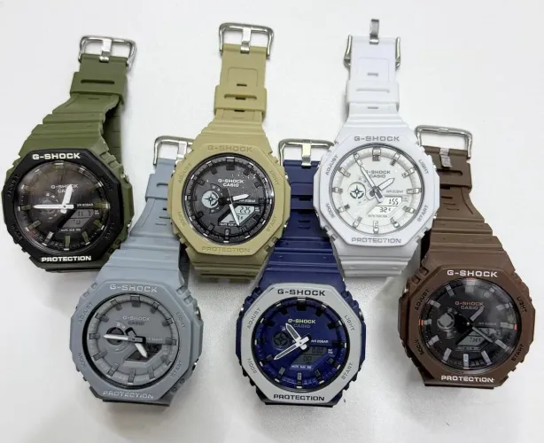 Gshock dw semi automático 2em1