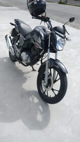 Honda 160 Fan 2019 23,350 km cinza revisada otimo estado