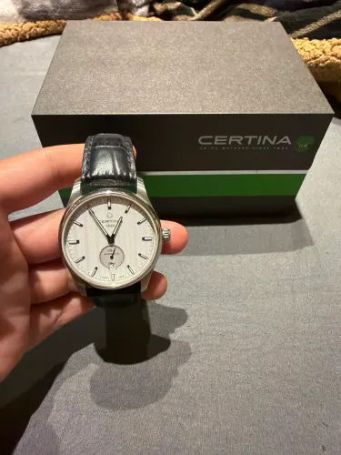 Relógio Certina DS-4 com caixa e documentos