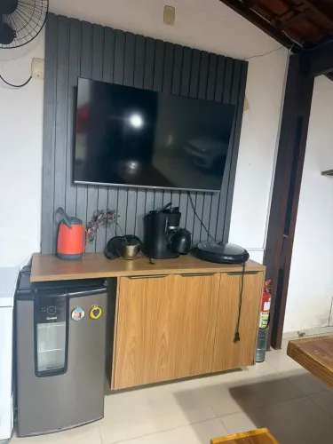 Painel com gavetas para área gourmet 