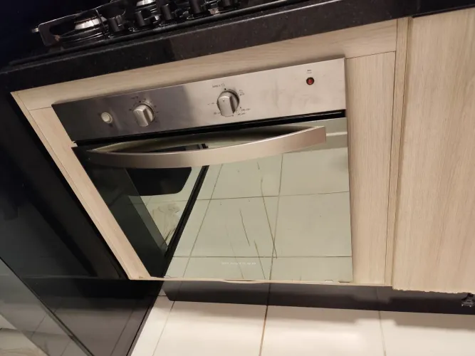 Forno embutido a Gás Para uso de peças
