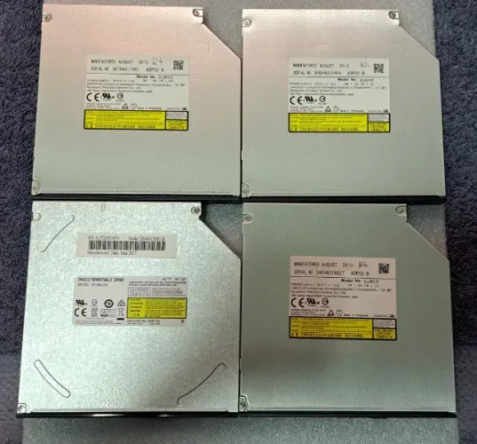 Gravador Leitor CD/DVD Interno Sata Slim P/ Notebook (4 unidades)