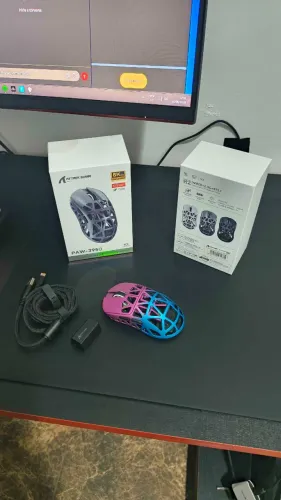 Mouse Gamer Attack Shark R2 Wireless - Estado Excelente | Completo na Caixa