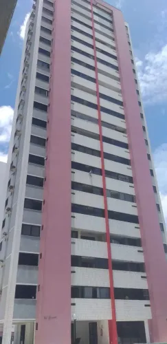 Apartamento 113m2, 2 vagas, nascente, andar alto com 3 quartos em Centro - Forta
