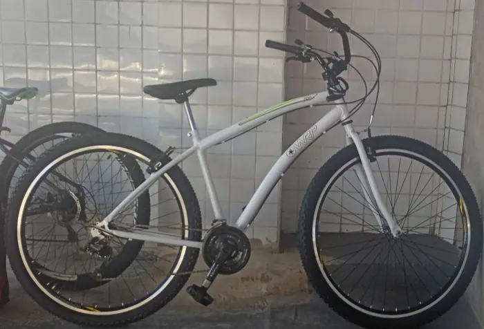 Bike aro 29 quadro banana branca