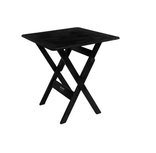 Mesa dobrável bares 70x70 madeira reforçada 