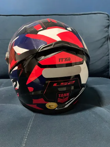 CAPACETE LS2 FF358 TAM 56 AZUL