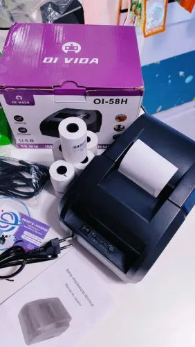 Impressora Térmica USB 58MM Instalação+ Bobina
