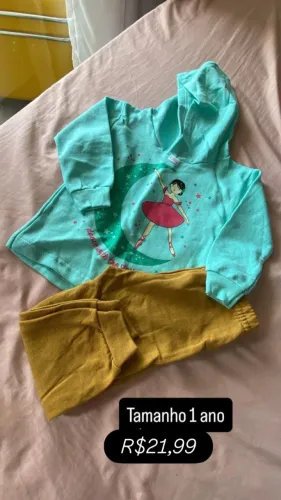 Roupas de Inverno Infantil Feminino - SOMENTE ESSAS PEÇAS