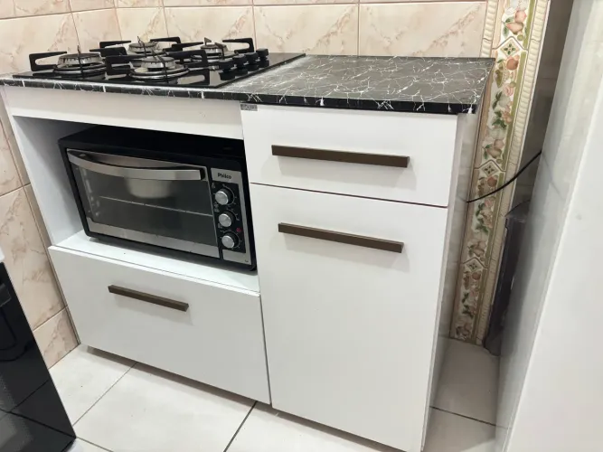 Vendo Fogão cooktop (Philco) + armário + forno elétrico (Philco)