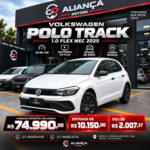 Volkswagen Polo Track 1.0 Flex 12V 5P 2025
