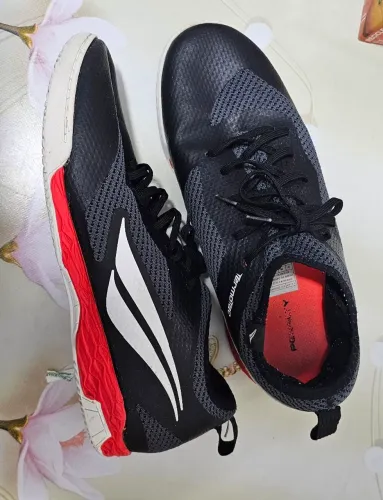 Chuteira Futsal Penalty Max 500 Ecoknit XXI Cinza