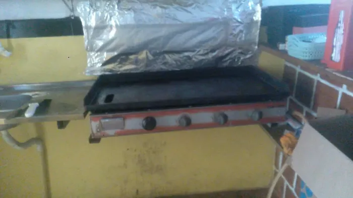 Chapa para lanchonete 