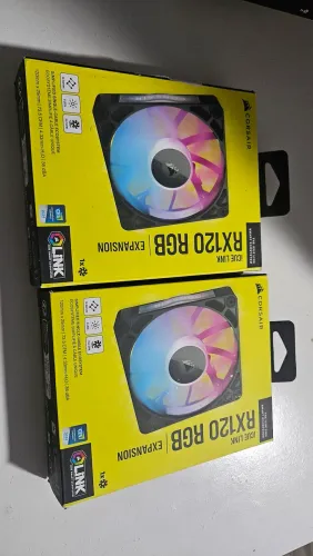 Ventoinha Corsair iCUE Link Rx 120 RGB
