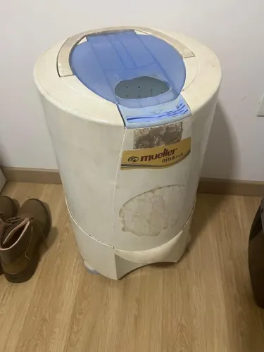 centrifuga usada para doação 