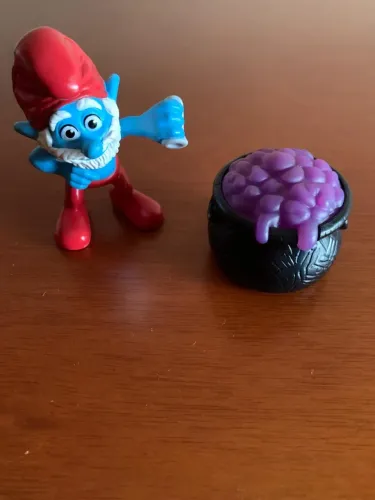 coleção smurfs Mc Donalds