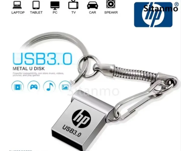 PEN DRIVE 256GB +CHAVEIRO+ 2 ADAPTADOR