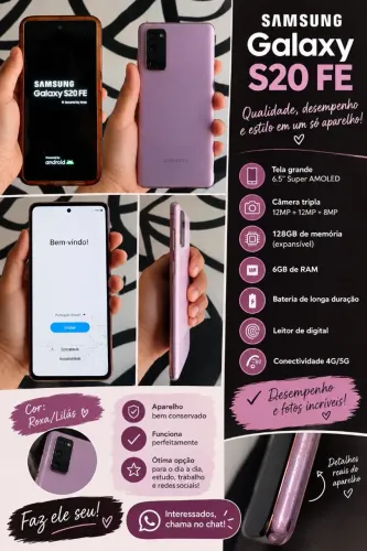 Celular S20FE Aceito Oferta