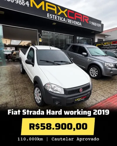 Fiat Strada Working Hard 1.4 Fire Flex 8V CS 2019
