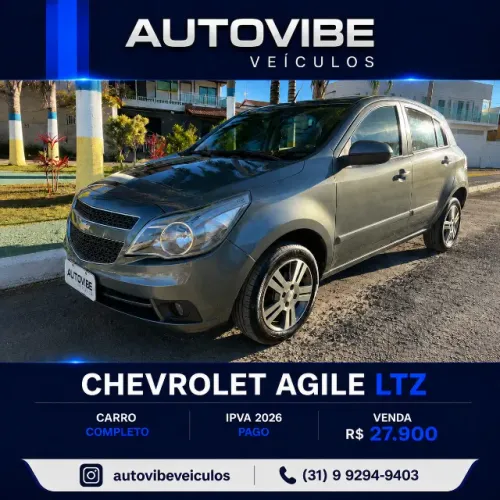 Chevrolet Agile LTZ 1.4 MPFI 8V Flexpower 5P 2013
