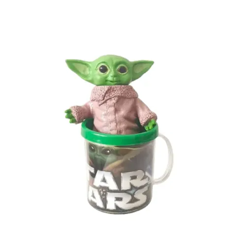 Caneca com Boneco Baby Yoda