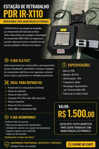 Estação de retrabalho 