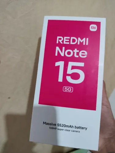 REDMI NOTE 15 5G " 3 meses de uso"