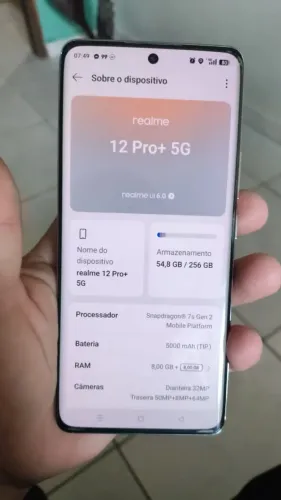 VENDO OU TROCO REALME 12 PRO PLUS