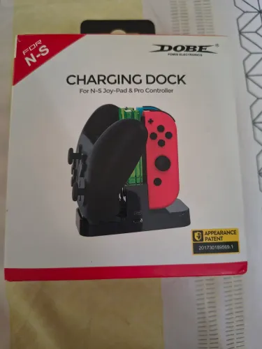 Charging dock joycon e pro controller 2 em 1