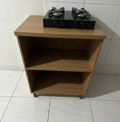 Cooktop 4 bocas + bancada