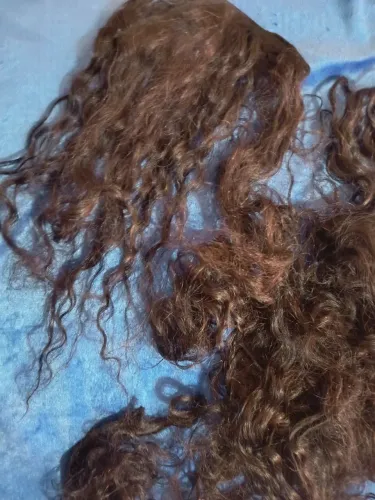 Cabelo humano tecido