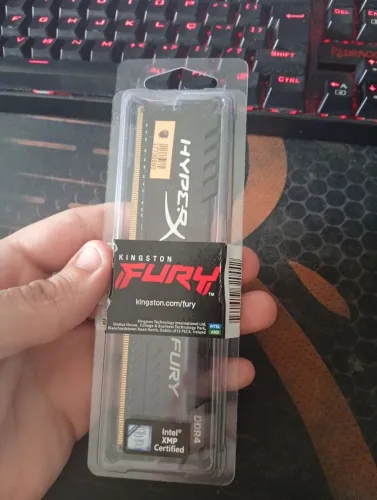 Memória Ram 8gb 3200mhz Ddr4 Kingston Hyperx Fury