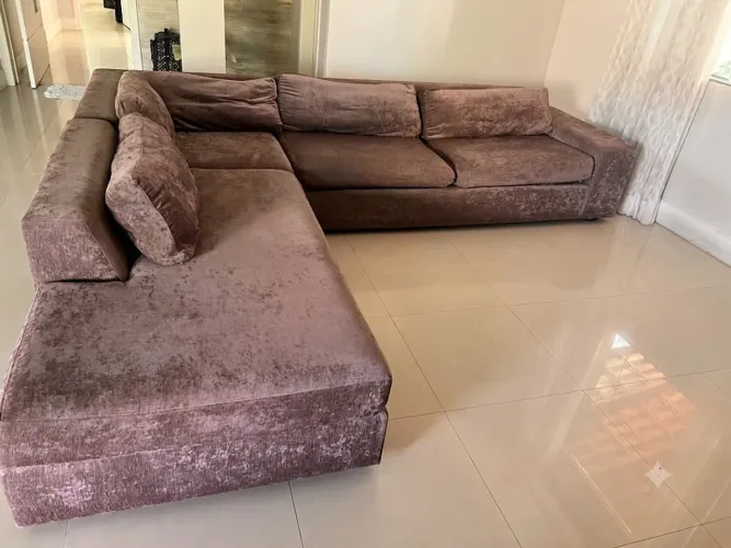Sofá em L Modular - 3,15 x 2,60 m - Excelente estrutura