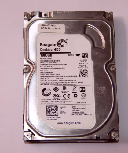 HD 1 Tera sata Seagate Desktop