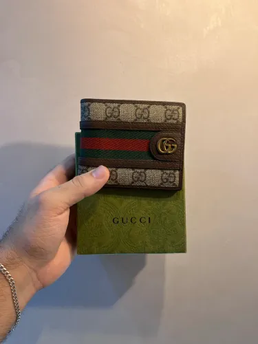 Carteira Gucci Ophidia GG Supreme - Excelente Estado