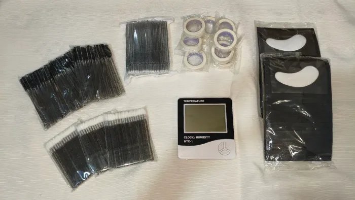 Kit Completo para Treino de Lash Designer | Materiais Originais