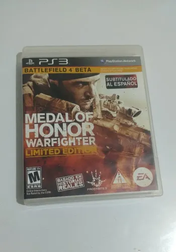 Medal of Honor Warfighter PS3 (Edição limitada)