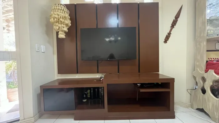 Conjunto Rack 2,12m + Painel De Tv 2,20m Sala - Usado