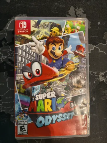 Super Mario Odyssey Nintendo switch mídia física