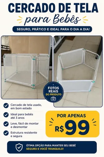 Cercado para bebês 